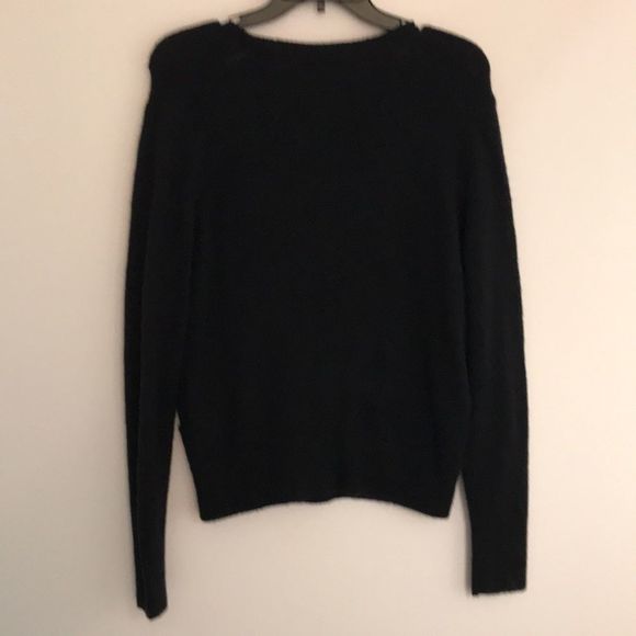 MADEWELL Wrap front pullover sweater w cozy yarn! - Picture 6 of 6